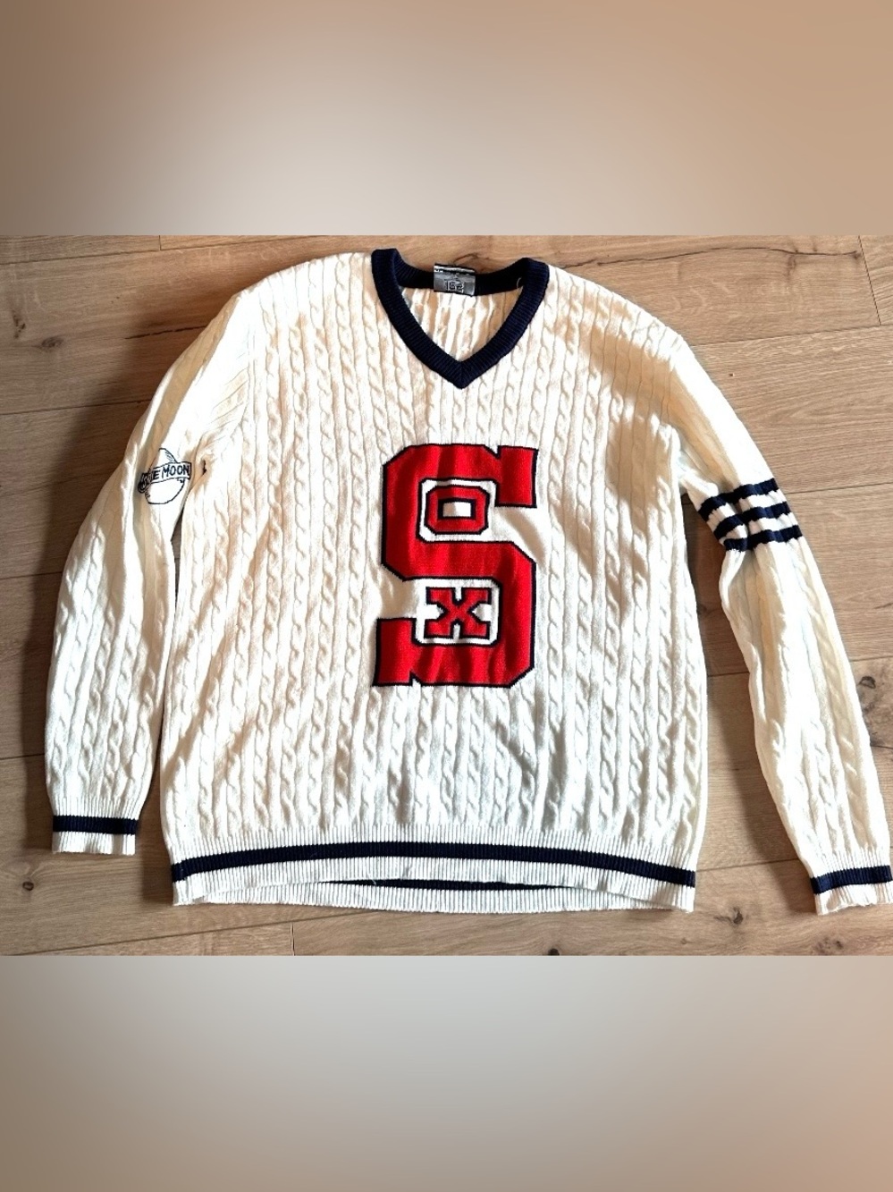 Chicago White Sox 125th Anniversary Cable Knit Sweater 2025 XL